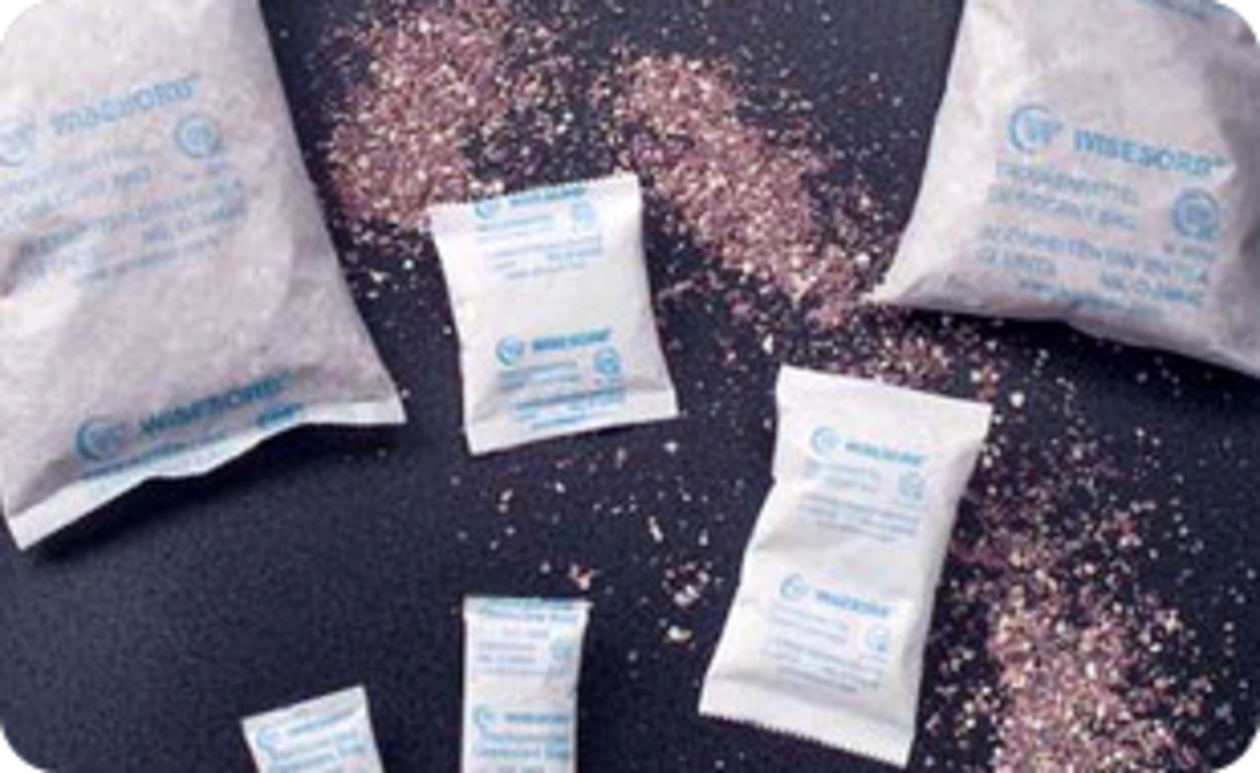 Wisesorb clay desiccant bags according to DIN 55473